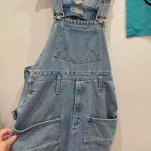 Vintage denim overall dress
